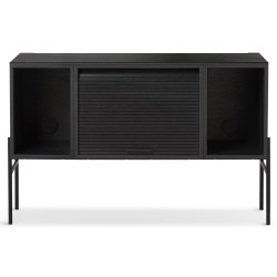 Hifive L100 x H65 cm - black painted oak - Northern