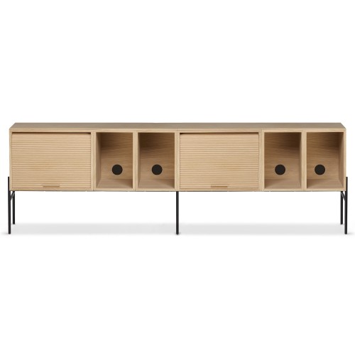 Hifive L200 x H65 cm - light oak - Northern