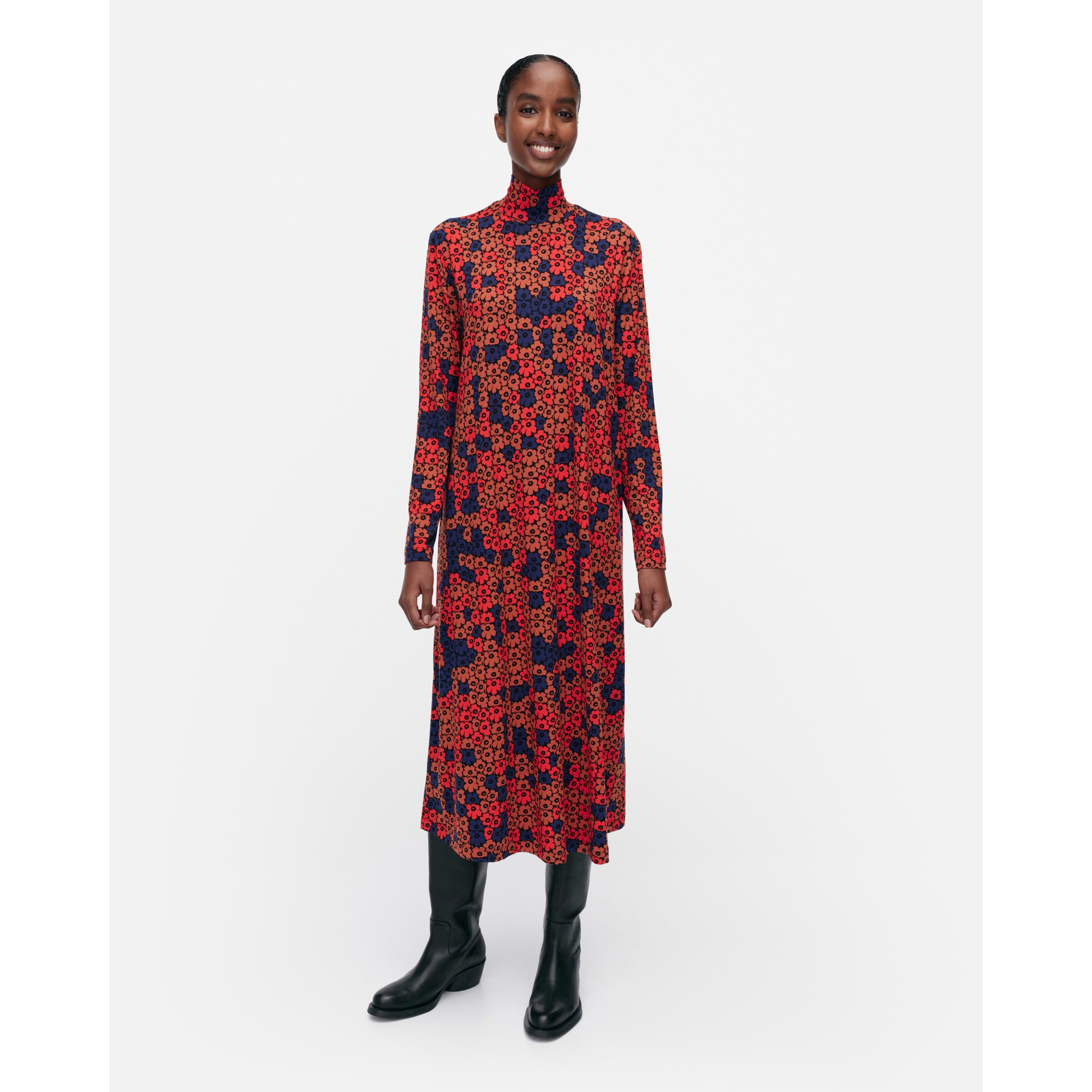 Robe col roulé Cavea Unikko 385 - Marimekko