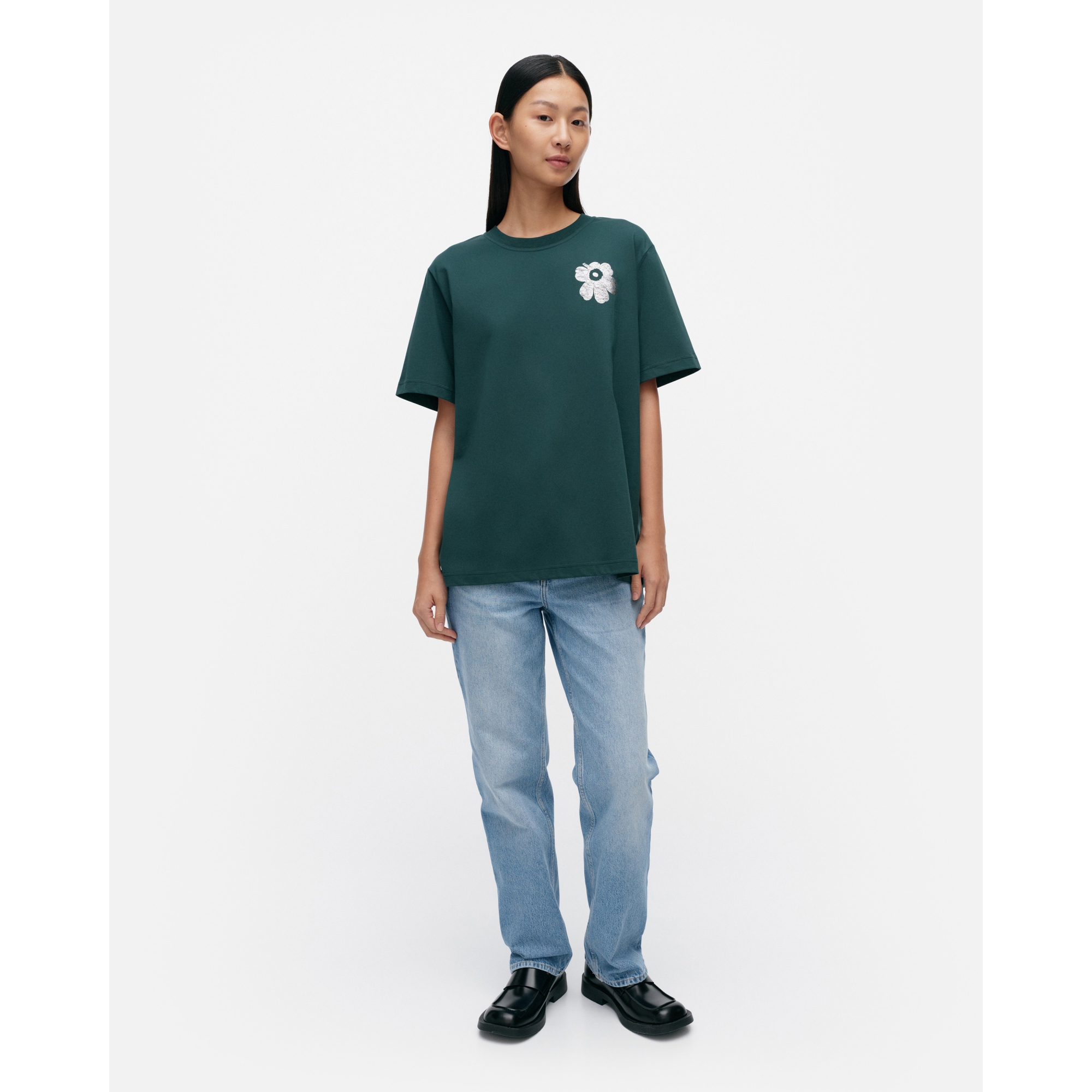 T-shirt Embla Unikko Placement 619 - Marimekko