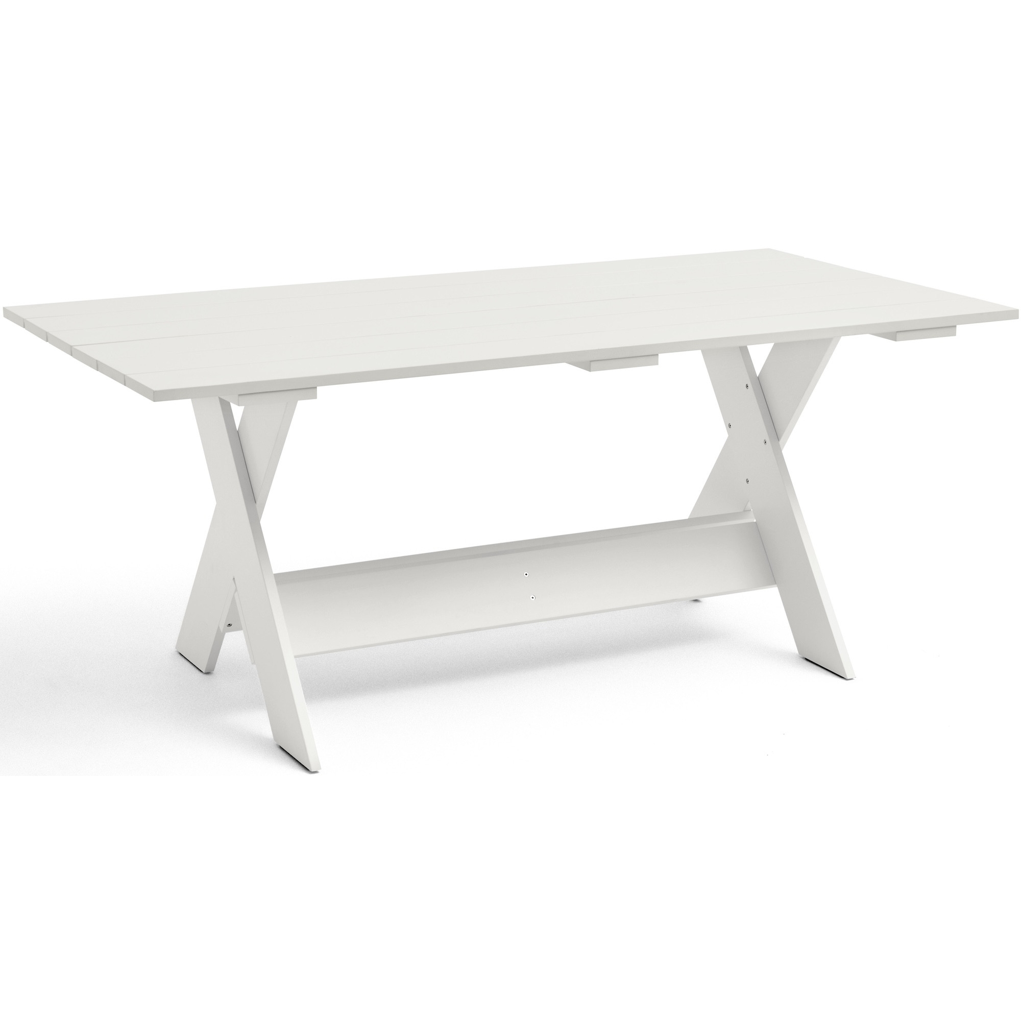 CRATE Table – 180 x 89,5 x H74,5 cm – White - HAY