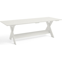 CRATE Table – 230 x 89,5 x H74,5 cm – White - HAY