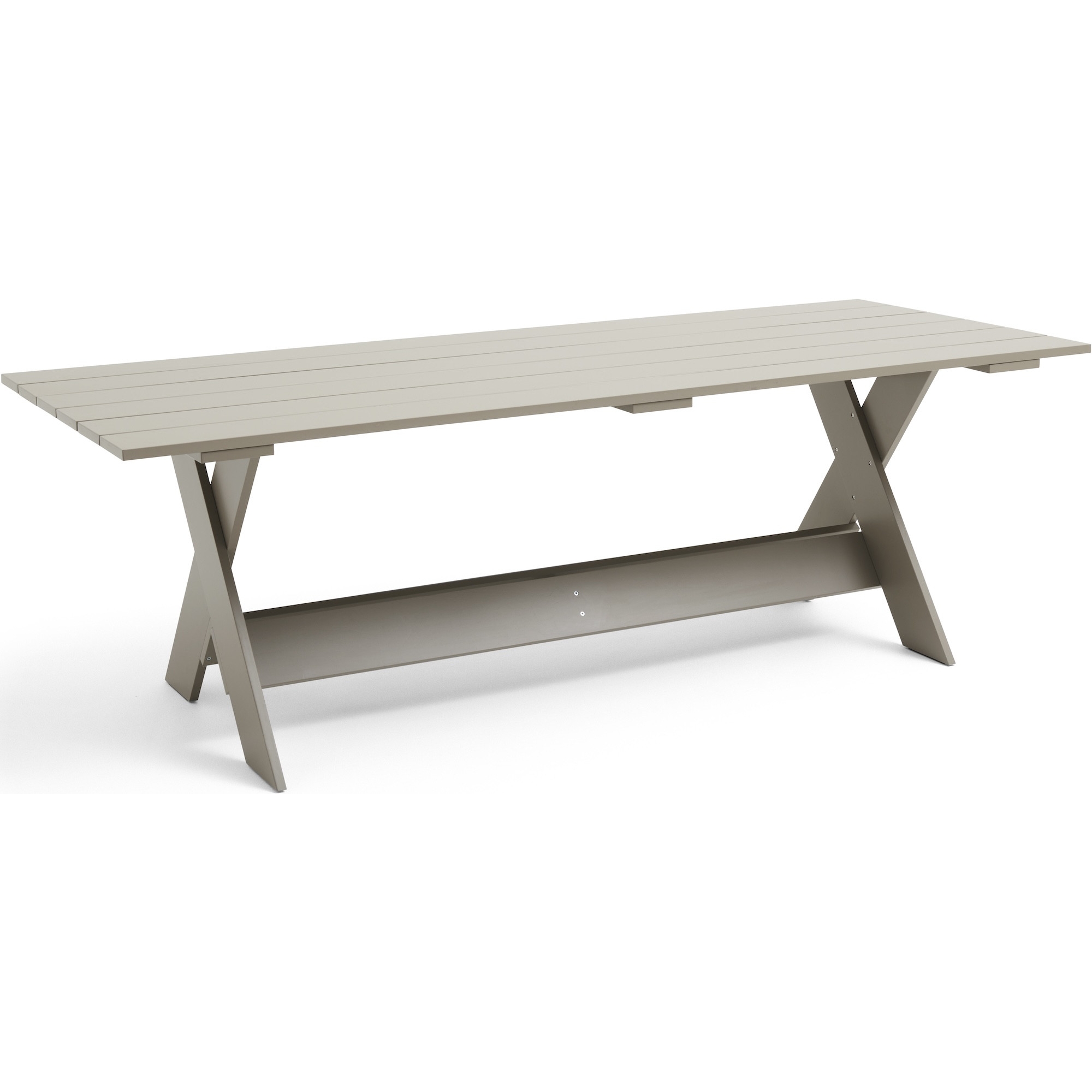 Table CRATE – 230 x 89,5 x H74,5 cm – London Fog - HAY