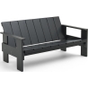 Banc Lounge CRATE – Noir - HAY