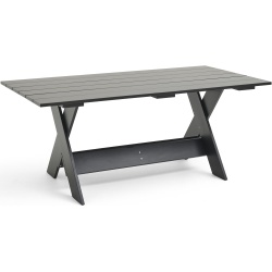 Table CRATE – 180 x 89,5 x H74,5 cm – Noir - HAY