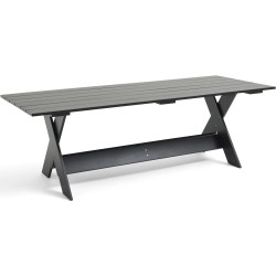 CRATE Table – 230 x 89,5 x H74,5 cm – Black - HAY