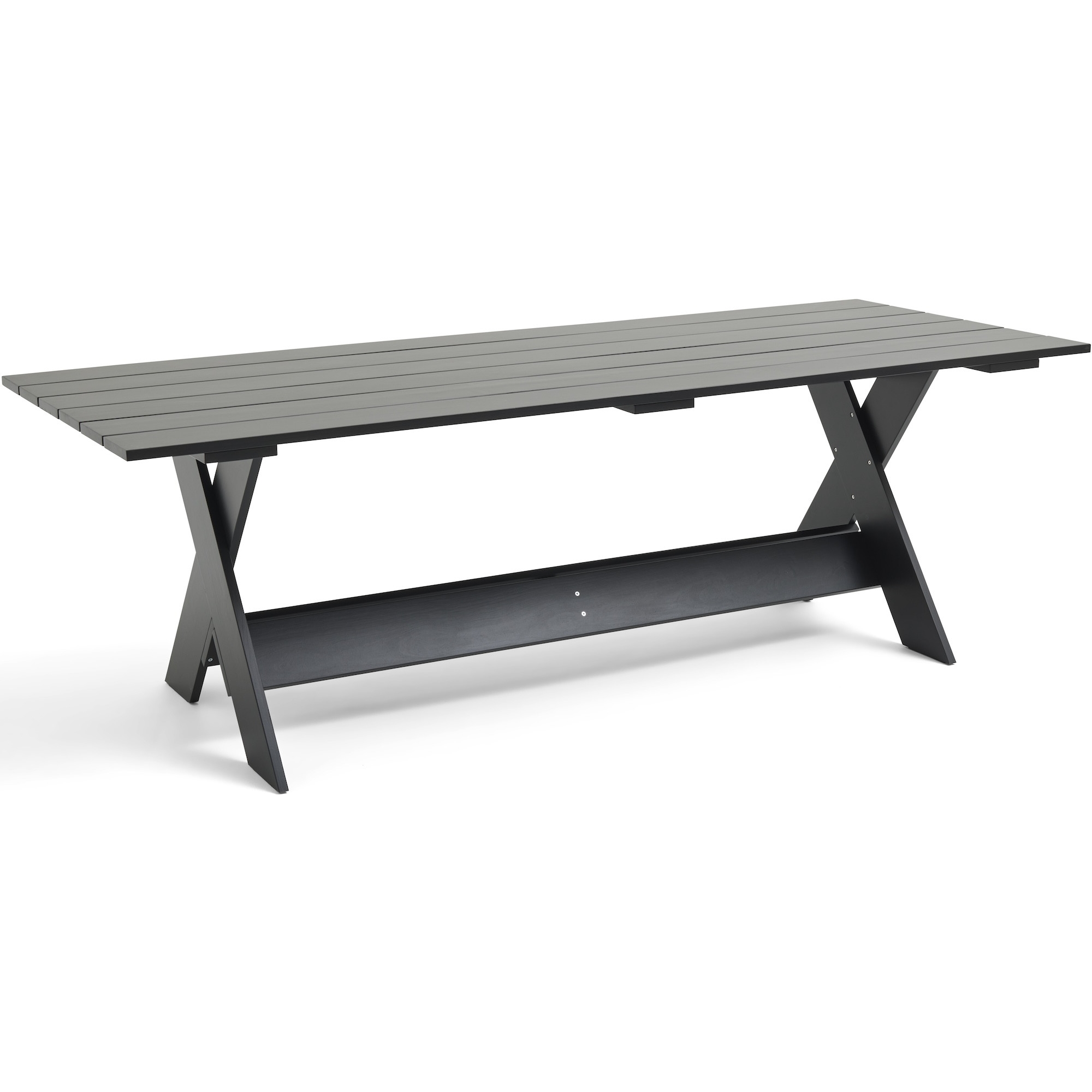 CRATE Table – 230 x 89,5 x H74,5 cm – Black - HAY