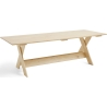 CRATE Table – 230 x 89,5 x H74,5 cm – Natural pine - HAY