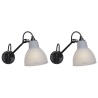 Black / Polycarbonate – CL I – wall lamps Gras n°104 Bathroom Duo pack - DCW éditions