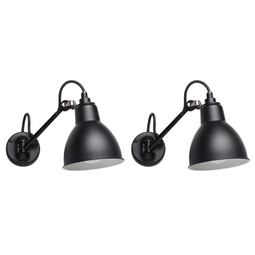 Noir / Noir – CL II – Pack Duo appliques Gras n°104 Bathroom - DCW éditions