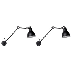 Black / Black – CL I – wall lamps Gras n°122 Duo Packs - DCW éditions