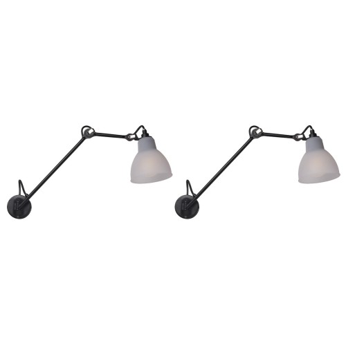 Noir / Polycarbonate – CL II – Pack Duo appliques Gras n°122 Bathroom - DCW éditions