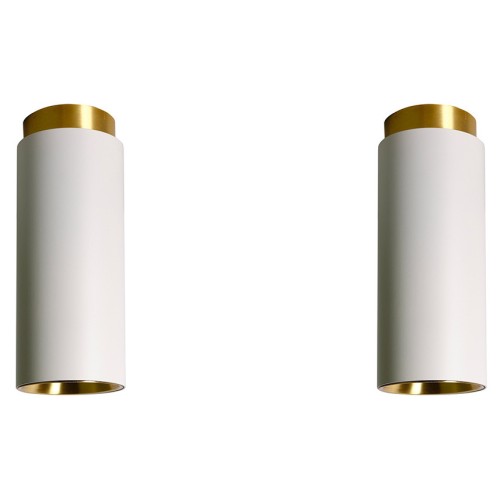 Tobo C65 Ceiling lamps Duo Pack – White - DCW éditions