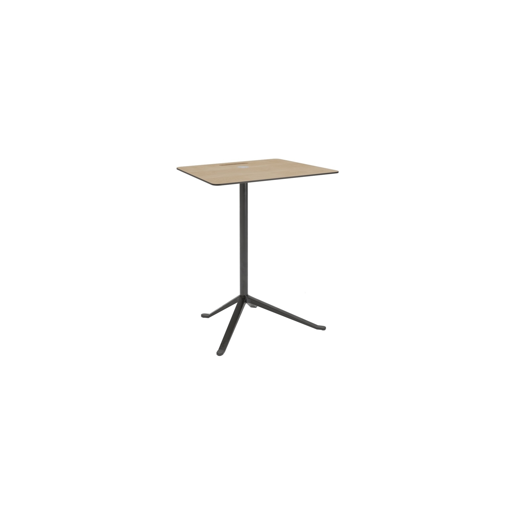 KS14 Little Friend table (Fixed height) – Oak / Black - Fritz Hansen