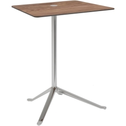 KS14 Little Friend table (Fixed height) – Walnut / Chromed - Fritz Hansen