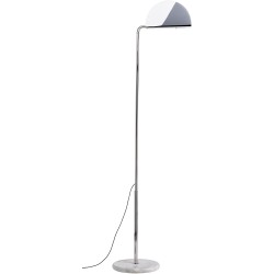 Lampadaire Mezzaluna – Chrome - DCW éditions