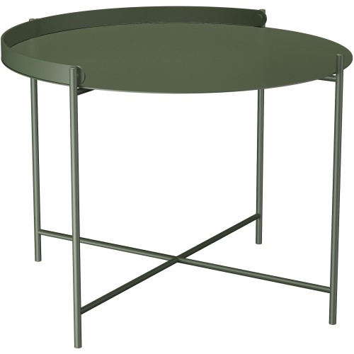 table Edge – Ø62 x H43,1cm – vert olive (4949) – Houe