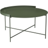 Edge table – Ø76 x H37cm – olive green (4949) – Houe