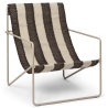 Desert Adult chair – Off-white/chocolate – cashmere - Ferm Living