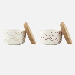 Piirto Unikko 123 bowls 2,5dl, 2 pcs - Marimekko