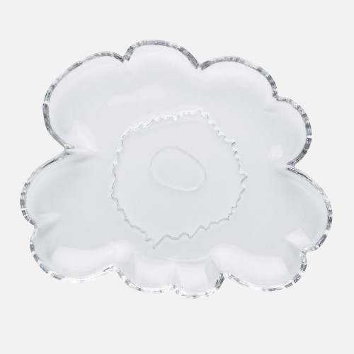 Unikko Shape 100 plate 20cm (glass) - Marimekko