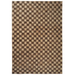 Tapis Check Wool – Coffee/naturel – 200 x 300 cm - Ferm Living