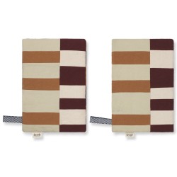 2-set Section pot holders - Ferm Living