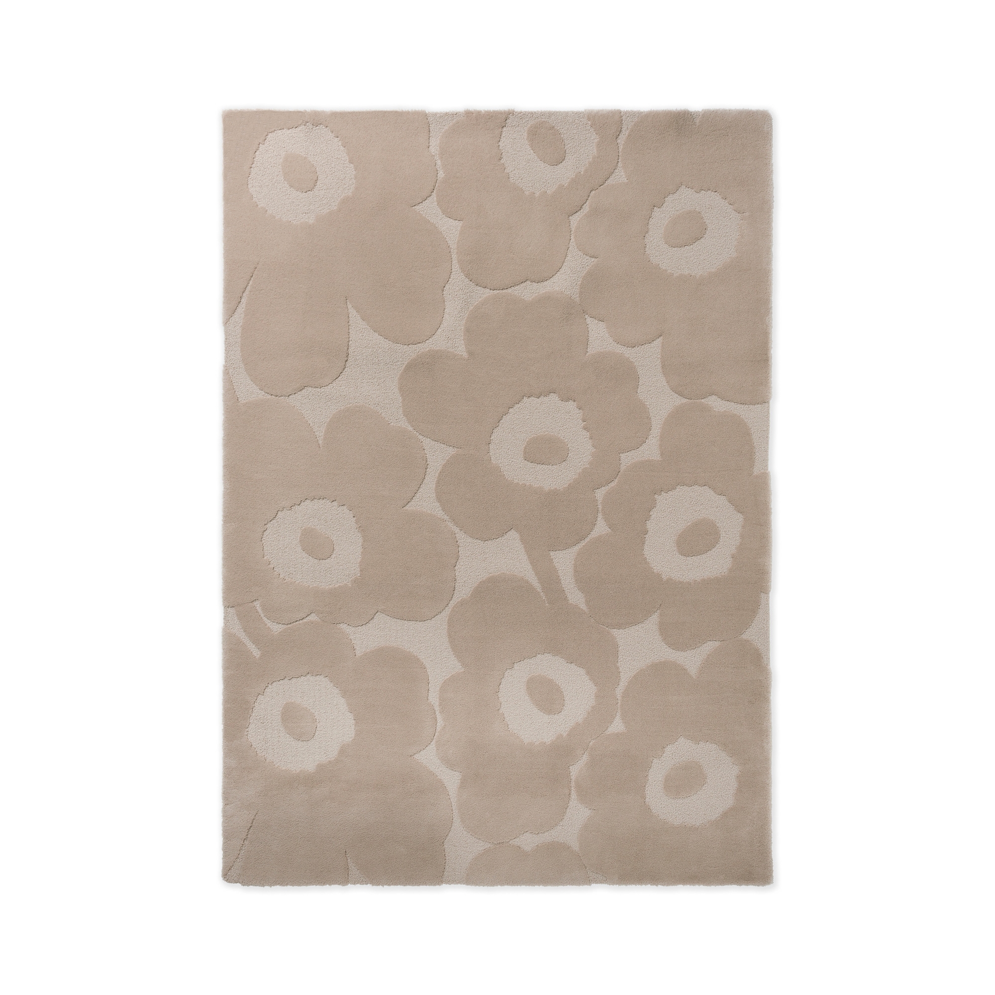 Tapis Unikko - Beige clair - 140 x 200 cm - Marimekko / Brink & Campman