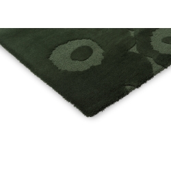 Tapis Unikko - Vert foncé - 250 x 350 cm - Marimekko / Brink & Campman