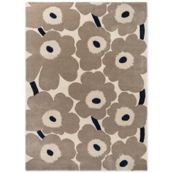 Tapis Unikko - Greige - 140 x 200 cm - Marimekko / Brink & Campman