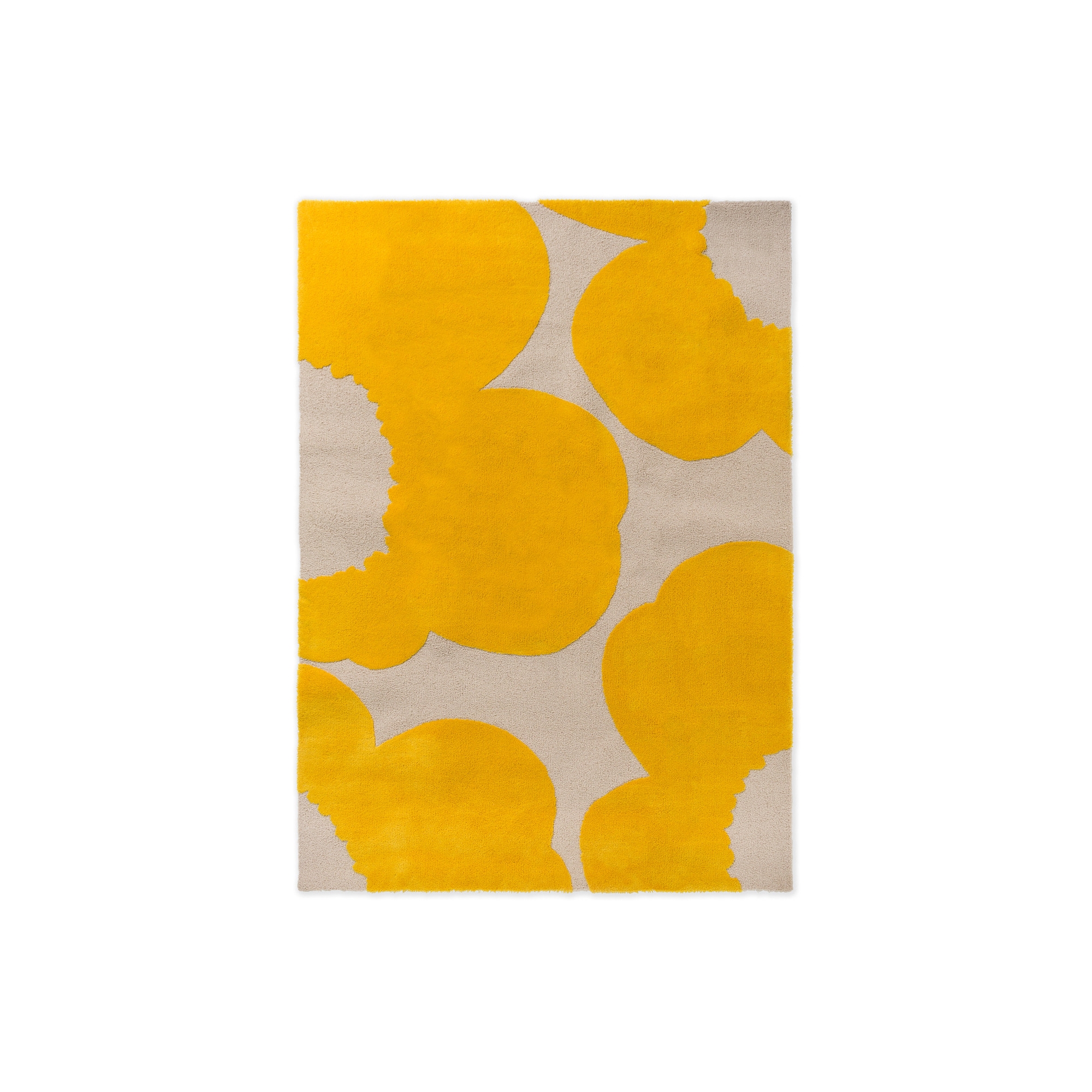 Iso Unikko rug - Yellow - 250 x 350 cm - Marimekko / Brink & Campman