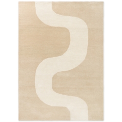 Seireeni rug - Warm beige - 140 x 200 cm - Marimekko / Brink & Campman