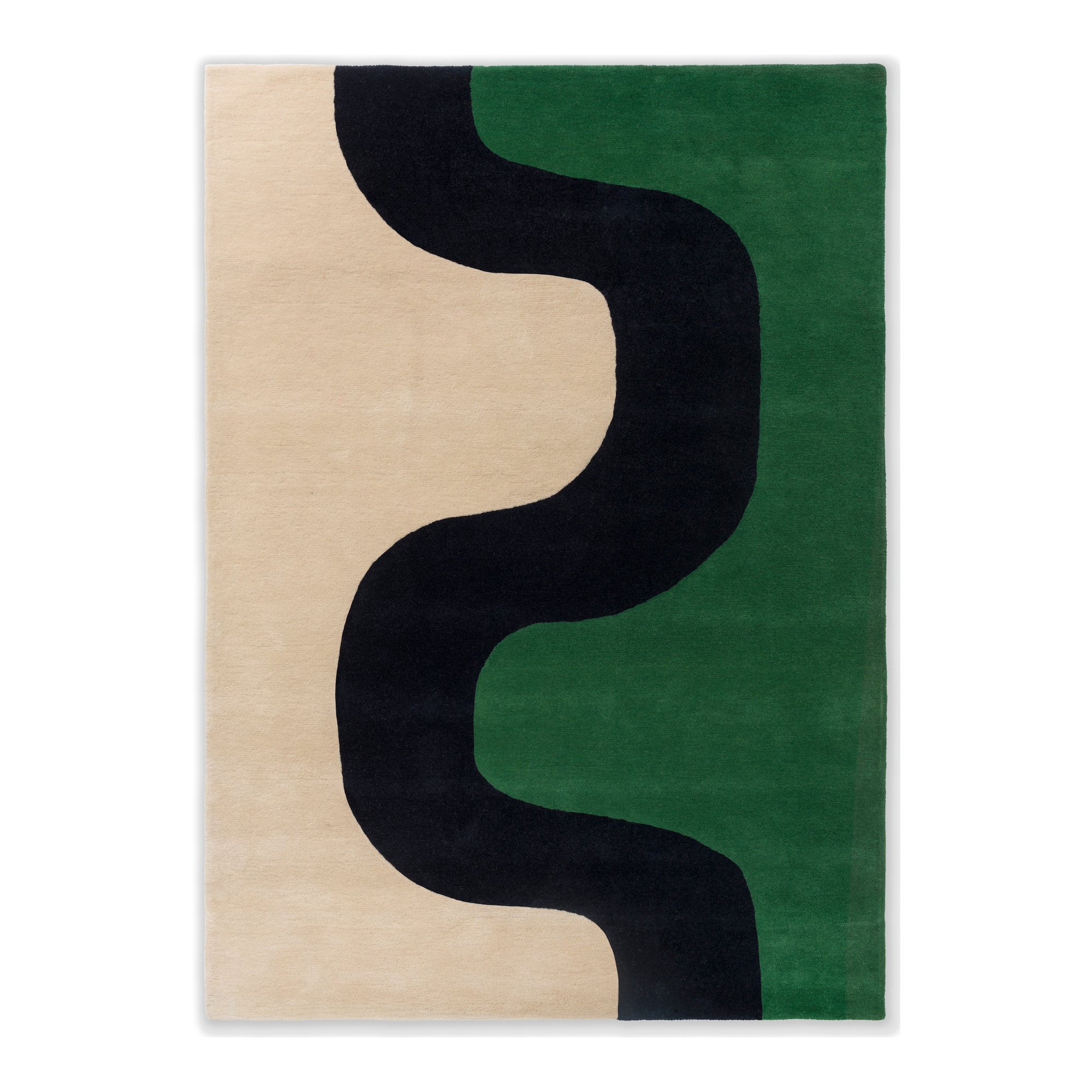 Tapis Seireeni - Vert - 250 x 350 cm - Marimekko / Brink & Campman