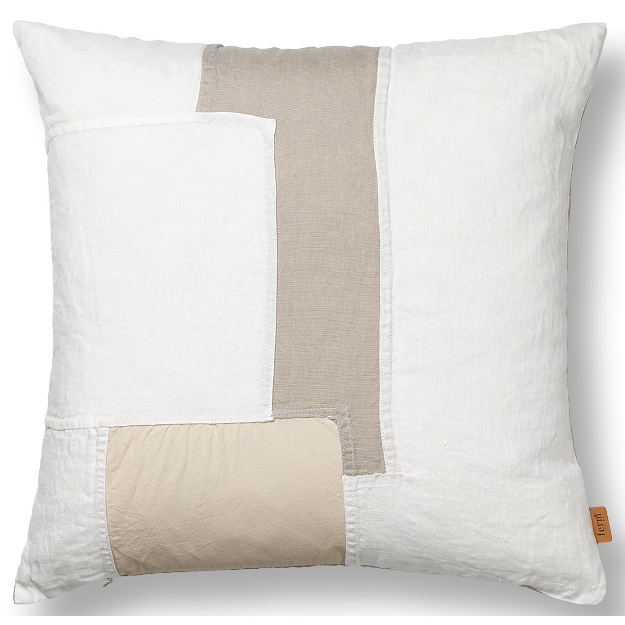 50x50 cm – Housse de coussin Part – Blanc-cassé - Ferm Living