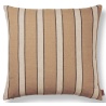 50x50 cm – Housse de coussin Brown Cotton – Stripe - Ferm Living