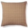 50x50 cm – Housse de coussin Brown Cotton – Check - Ferm Living