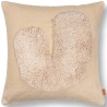 50x50 cm – Housse de coussin Lay – Sable/Blanc-cassé - Ferm Living