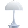 Louis Poulsen – Lampe Panthella Portable 160, opale acrylique pale blue