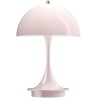 Louis Poulsen – Lampe Panthella Portable 160, opale acrylique pale rose