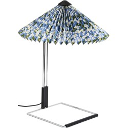 Lampe de table Matin Liberty – Ø30 x H38 cm – Liberty Mitsi / Base Miroir - HAY