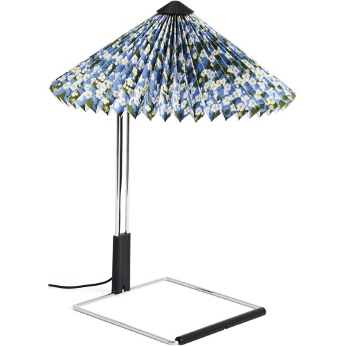 Matin Liberty Table lamp – Ø30 x H38 cm – Liberty Mitsi / Mirror Base - HAY