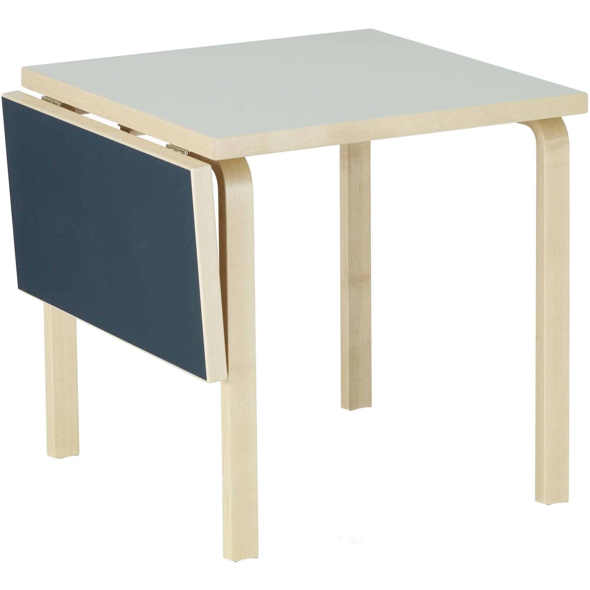 Table pliante DL81C – Linoléum vapeur / bleu fumé - Artek