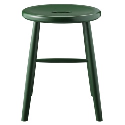 Stool J27 - green beech - FDB Møbler