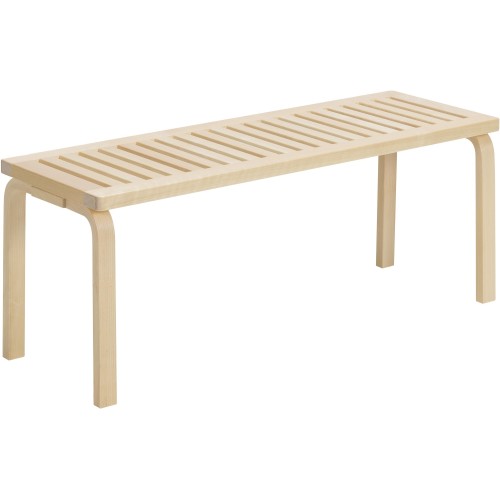 153A bench – Slatted seat – Natural lacquered birch - Artek