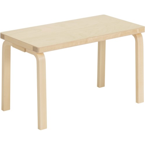 153B bench – Solid seat – Natural lacquered birch - Artek