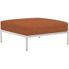 SOLD OUT – Level couch – Ottoman – Rust Heritage + Muted White base - Houe