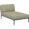 SOLD OUT – Level couch – Chaise longue – Moss Heritage + Dark grey base - Houe