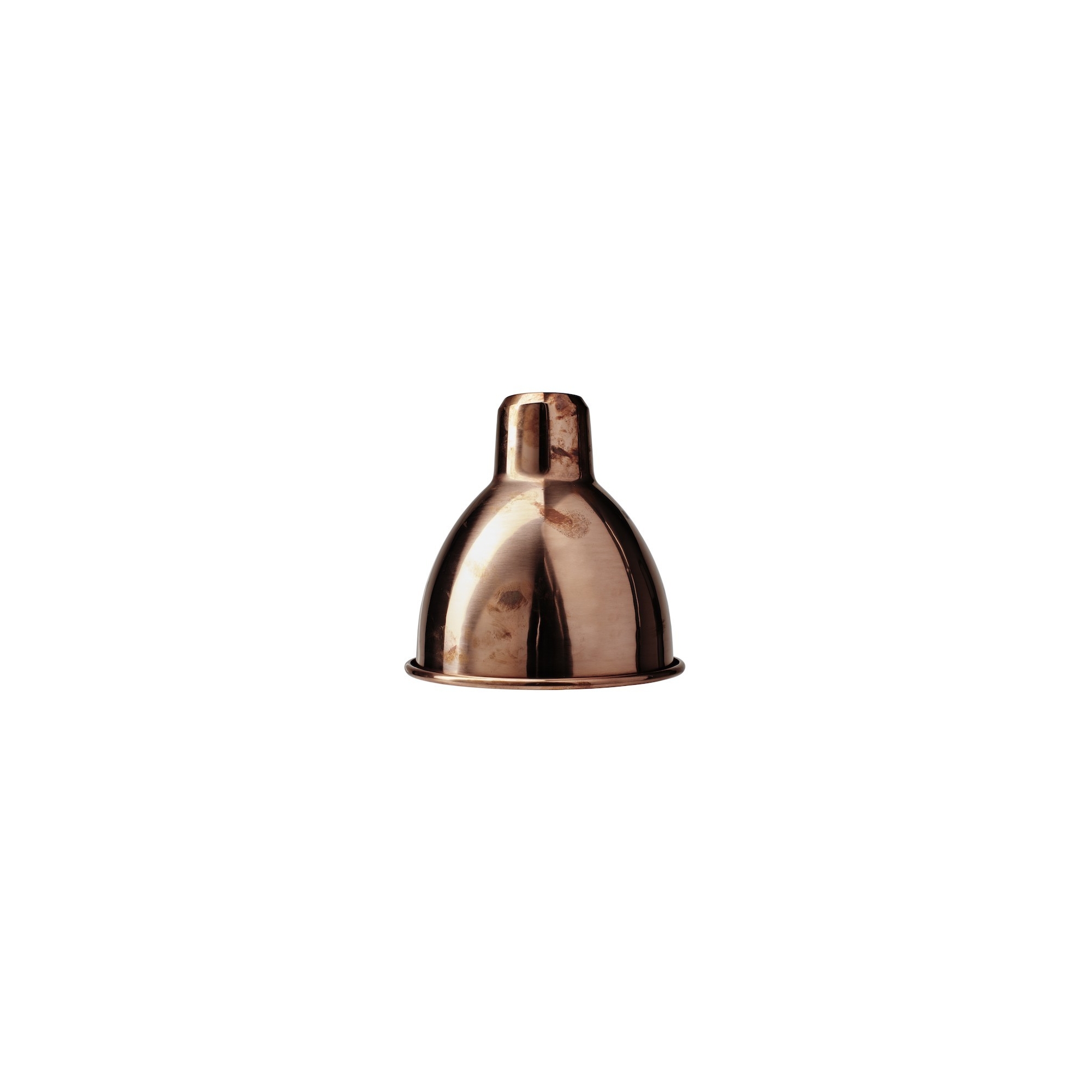 raw copper / copper inside round L - shade - DCW éditions