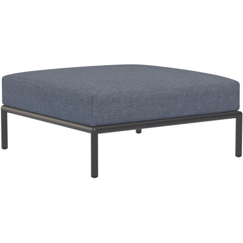 SOLD OUT – Level couch – Ottoman – Sky Heritage + Dark grey base - Houe