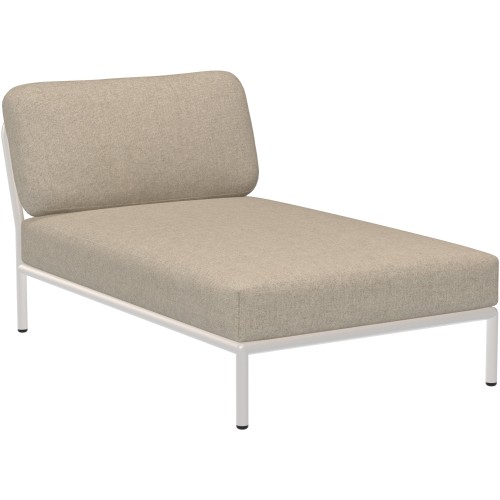 SOLD OUT – Level couch – Chaise longue – Papyrus Heritage + Muted white base - Houe